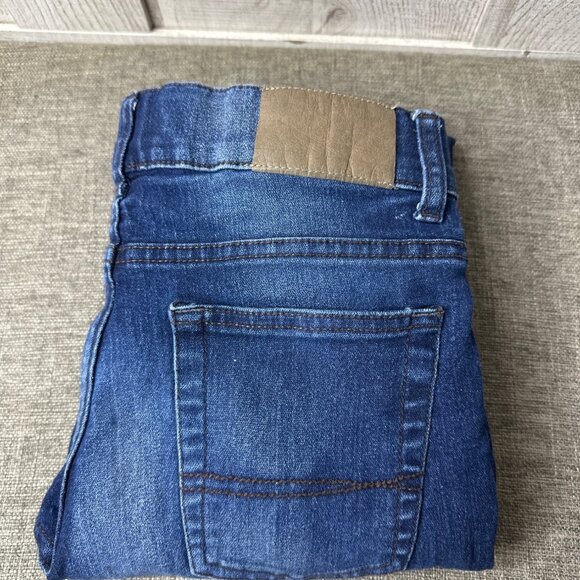 Tommy Hilfiger Rebel Skinny Denim Blue Jeans Girls Size 12 Adj Waist Belt Loops - Picture 3 of 7